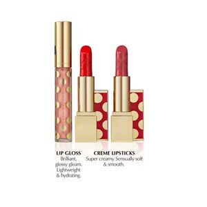 Estée Lauder 2 x Limited Edition Lipsticks and Lip Glosses, full-size bundle